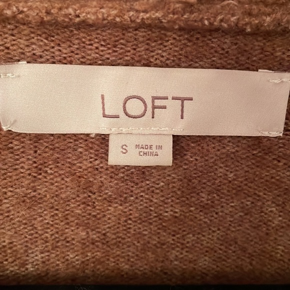New without sale tag LOFT longline Cardigan - Picture 2 of 4